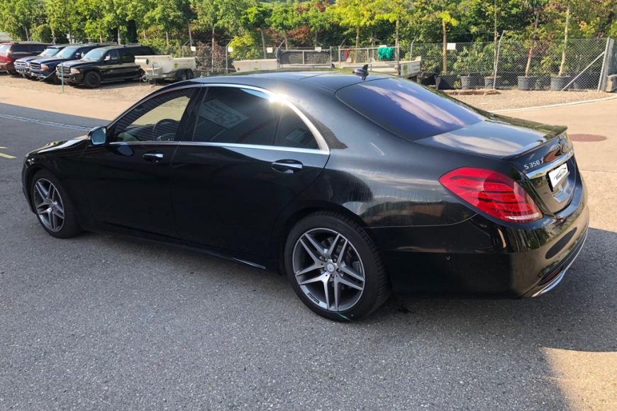 Mercedes S 350 Bluetec / Scheiben tönen LLumar